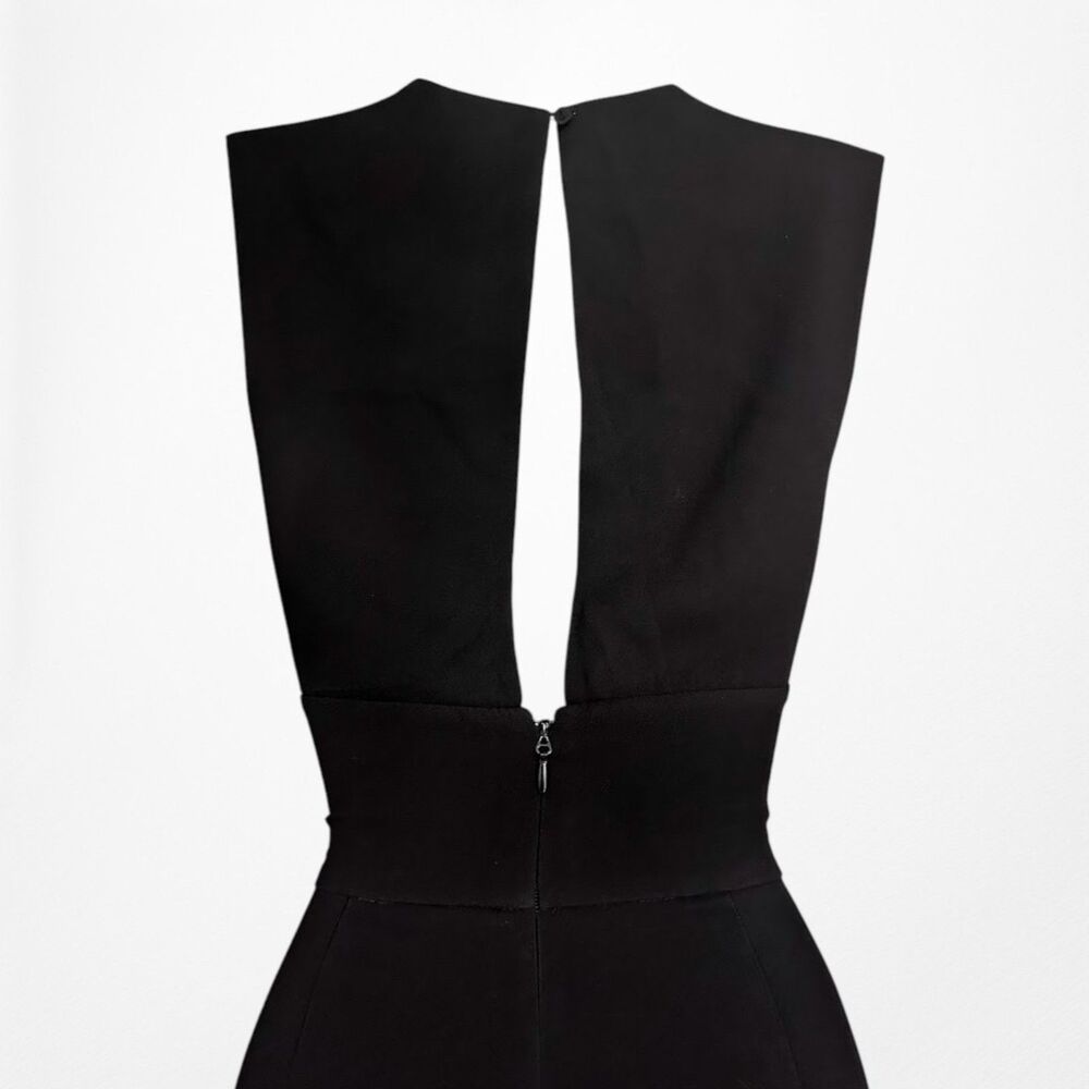Vintage Y2K BCBG Maxazria Business Cropped Culotte Wide Leg Jumpsuit Size S/M - Picture 11 of 11